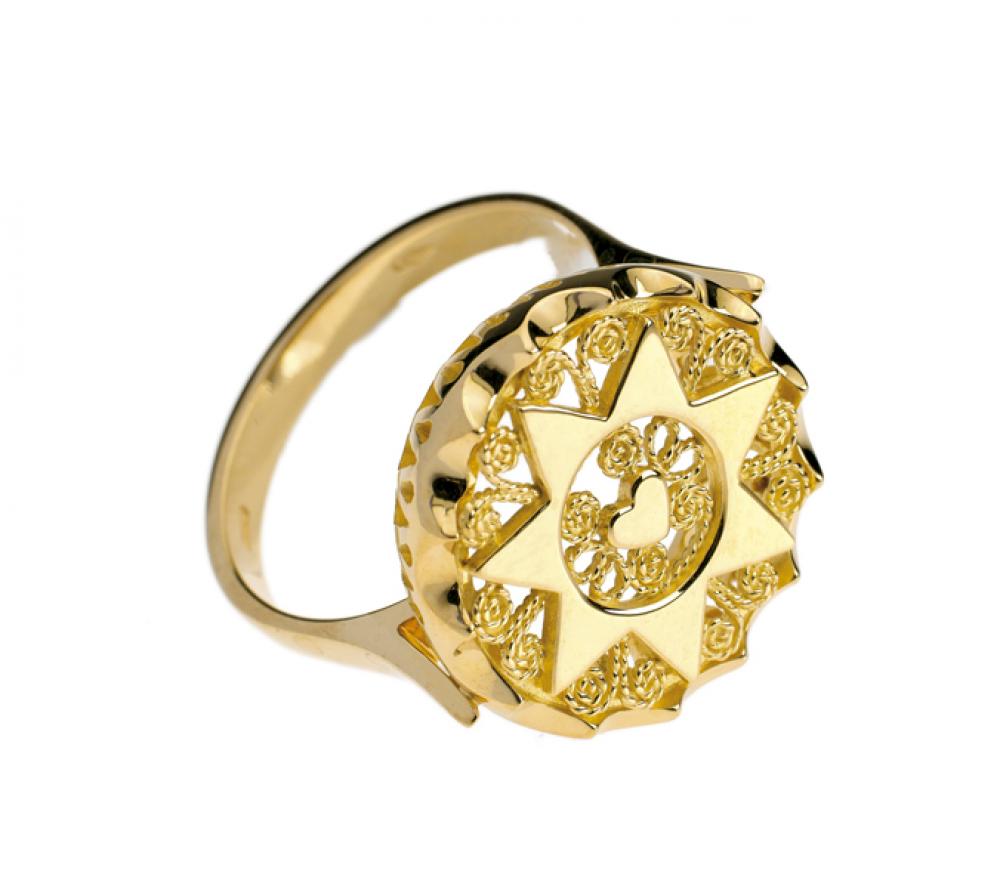 Anello Presentosa Cod. PA1 Oro 750‰ - diam. 1,6 cm